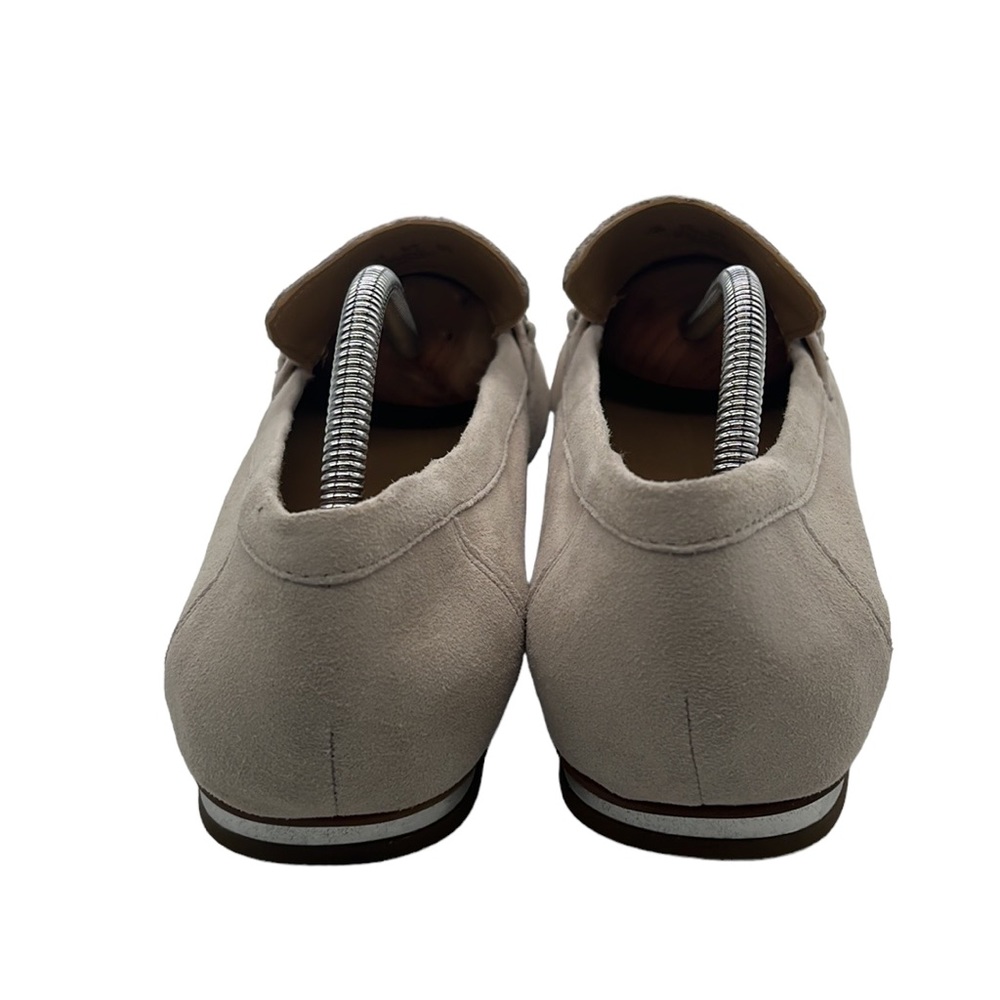 Franco Starto Damia Cream Suede Loafers - Picture 3 of 7